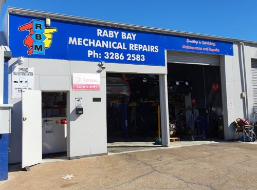 Raby Bay Mechanical Repairs Workshop at Cleveland, Brisbane Queensland